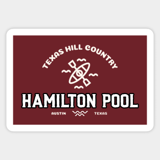 HAMILTON POOL AUSTIN TEXAS T-SHIRT Sticker